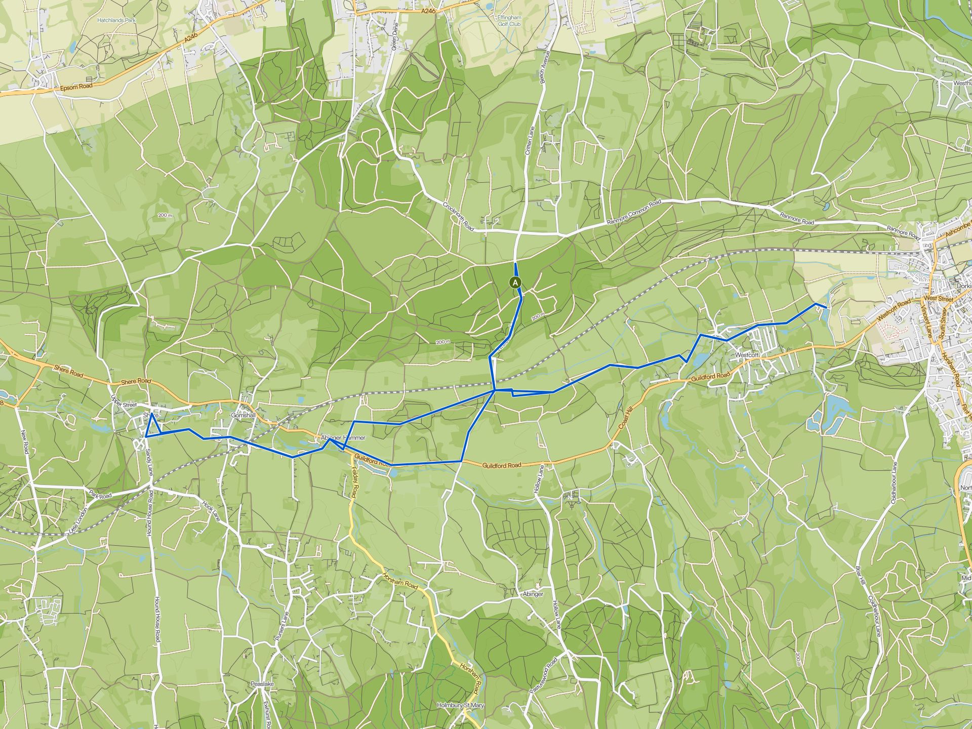 Die schönsten autofreien Radtouren rund um Abinger | Komoot